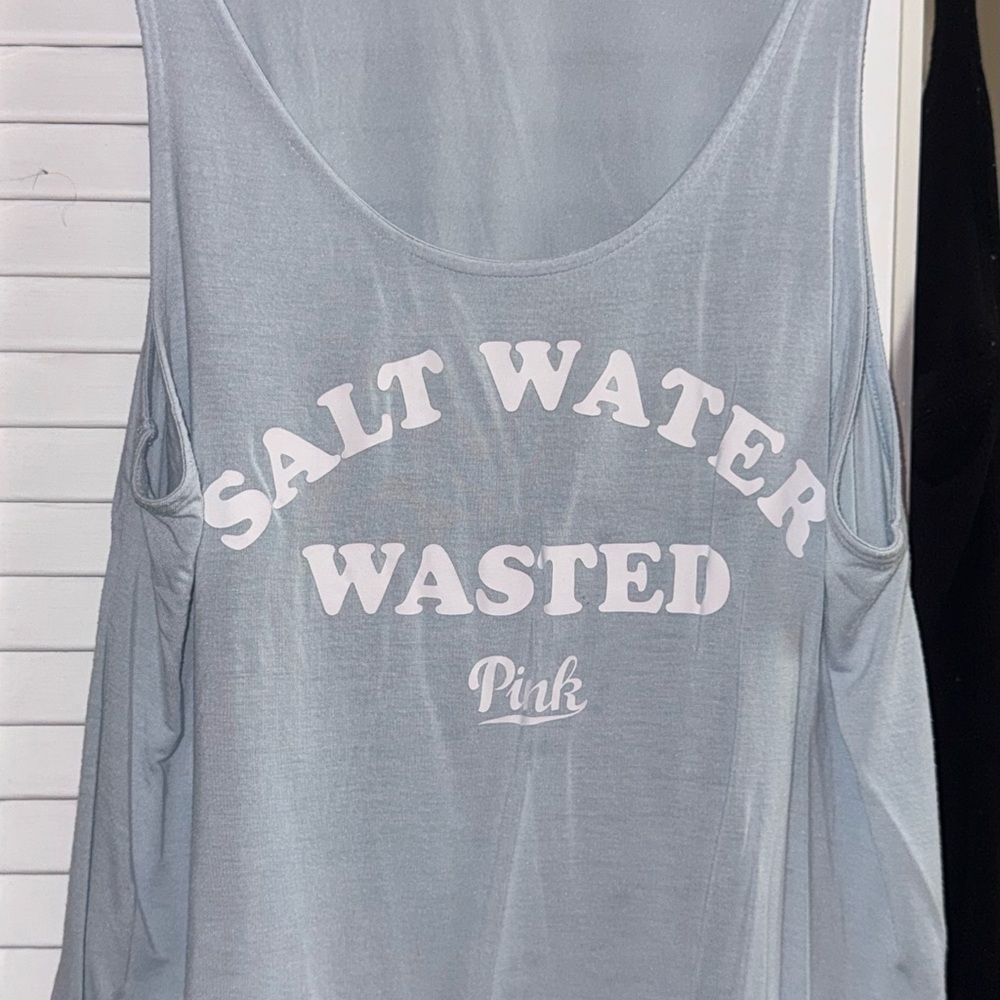 PINK Salt Water Wasted Tank Top